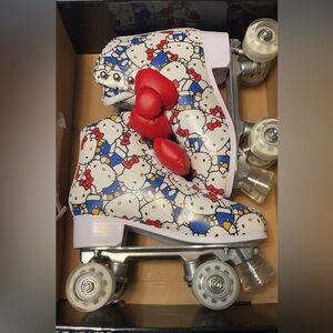 Dolls kill hello kitty skates, woman’s 9.5